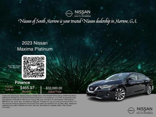 2023 Nissan Maxima Platinum