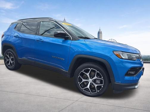 Hydro Blue Pearlcoat 2024 Jeep Compass Limited