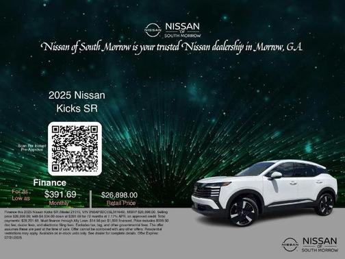 2025 Nissan Kicks SR