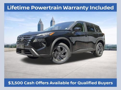 Black 2026 Nissan Rogue SV