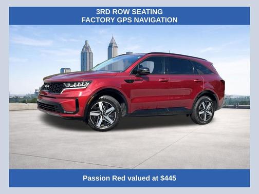 Passion Red Tintcoat 2023 Kia Sorento S