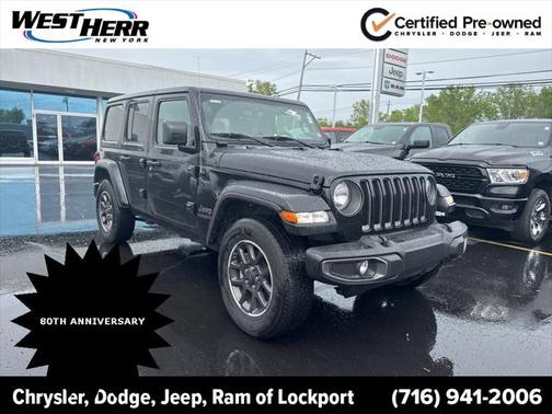 2021 Jeep Wrangler Unlimited 80th Anniversary 4x4
