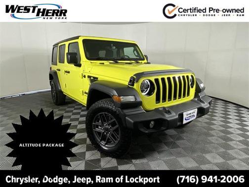 2023 Jeep Wrangler 4-Door Sport Altitude 4x4