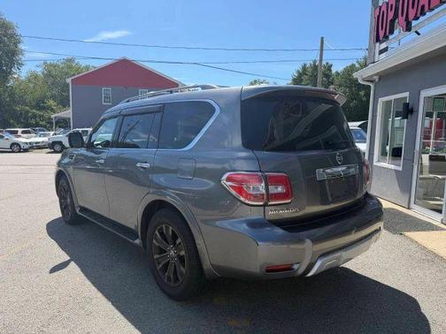 Gun Metallic 2017 Nissan Armada Platinum