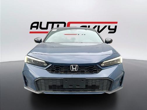 Blue Lagoon Pearl 2025 Honda Civic Hybrid Sport Touring