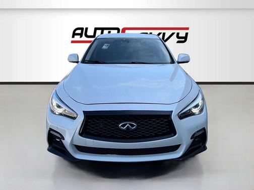 White 2023 INFINITI Q50 3.0t LUXE