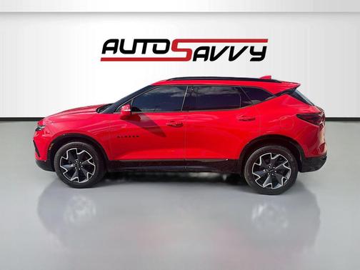 Red Hot 2021 Chevrolet Blazer RS