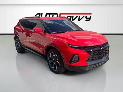 Red Hot 2021 Chevrolet Blazer RS