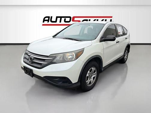 White Diamond Pearl 2014 Honda CR-V LX