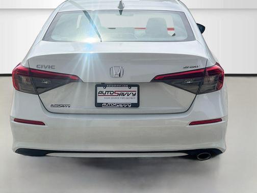Platinum White Pearl 2024 Honda Civic Sport