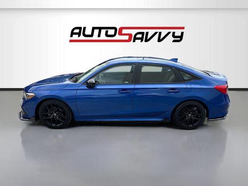 Aegean Blue Metallic 2024 Honda Civic Sport