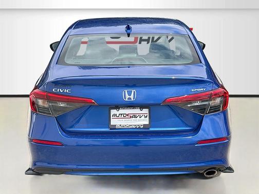 Aegean Blue Metallic 2024 Honda Civic Sport