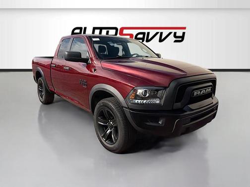 Delmonico Red Pearlcoat 2023 RAM 1500 Classic Warlock Quad Cab 4x4 6'4' Box