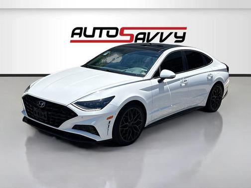 Serenity White 2023 Hyundai SONATA Limited