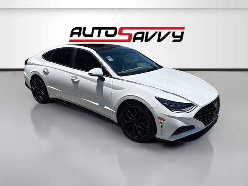 Serenity White 2023 Hyundai SONATA Limited