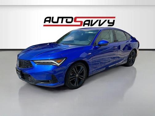 Blue Metallic 2024 Acura Integra A-SPEC