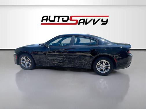 Pitch Black Clearcoat 2023 Dodge Charger SXT