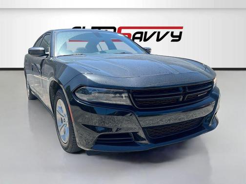 Pitch Black Clearcoat 2023 Dodge Charger SXT