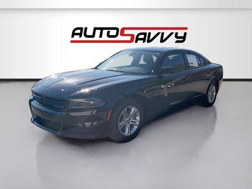 Pitch Black Clearcoat 2023 Dodge Charger SXT