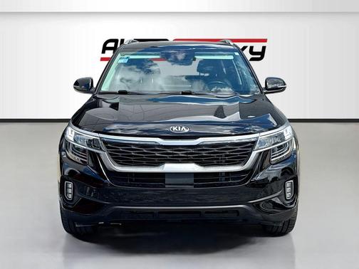 Cherry Black 2021 Kia Seltos SX Turbo
