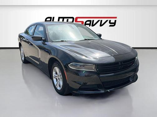 Pitch Black Clearcoat 2023 Dodge Charger SXT