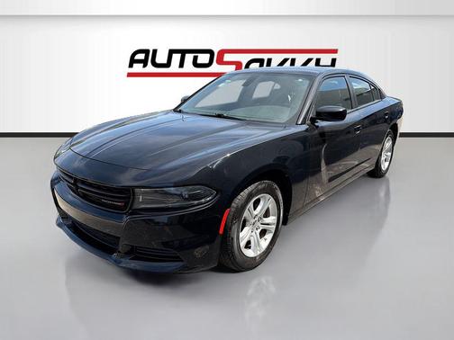 Pitch Black Clearcoat 2023 Dodge Charger SXT