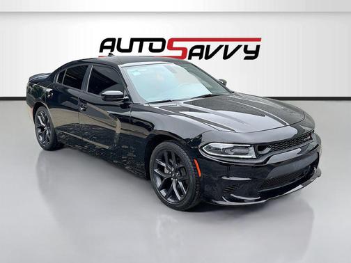 Pitch Black Clearcoat 2023 Dodge Charger SXT