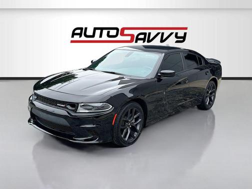 Pitch Black Clearcoat 2023 Dodge Charger SXT