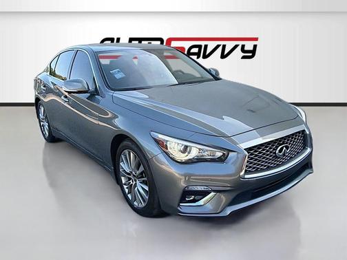 Graphite Shadow 2023 INFINITI Q50 3.0t LUXE