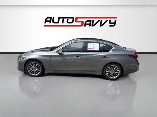 Graphite Shadow 2023 INFINITI Q50 3.0t LUXE
