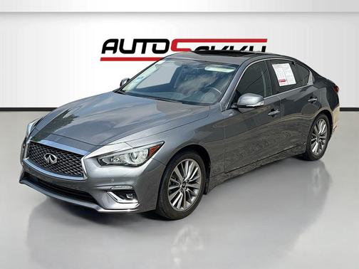 Graphite Shadow 2023 INFINITI Q50 3.0t LUXE