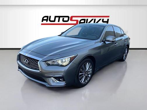 Graphite Shadow 2023 INFINITI Q50 3.0t LUXE