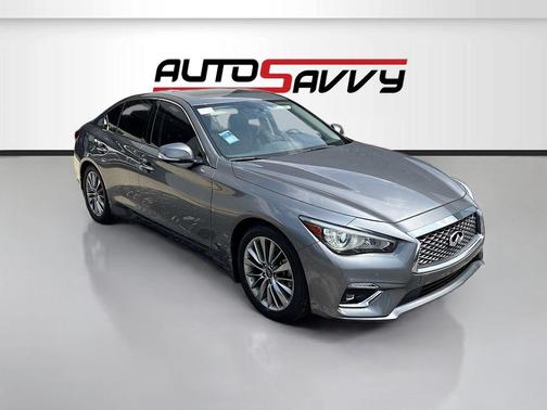 Graphite Shadow 2023 INFINITI Q50 3.0t LUXE