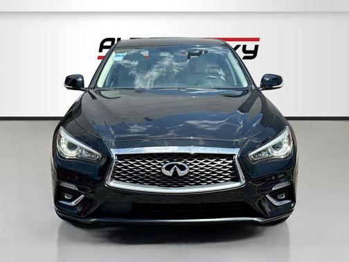 Midnight Black 2023 INFINITI Q50 3.0t LUXE