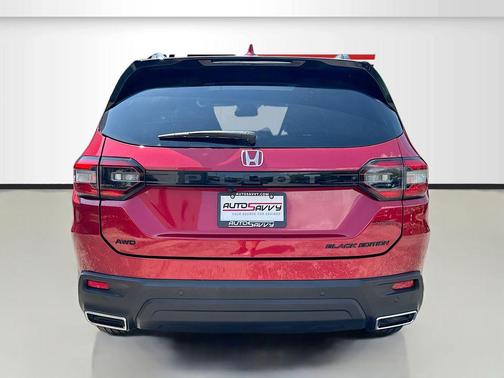 Maroon 2025 Honda Pilot Black Edition