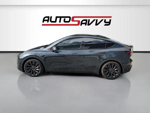 Solid Black 2024 Tesla Model Y Performance Dual Motor All-Wheel Drive