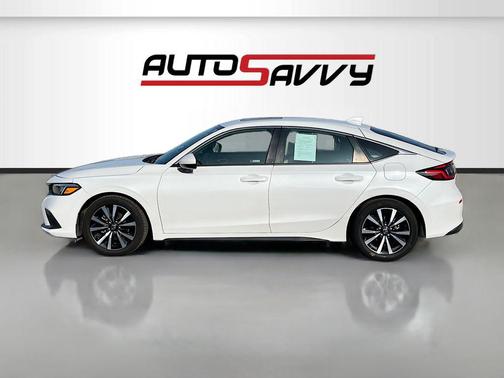 Platinum White Pearl 2023 Honda Civic EX-L