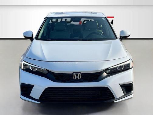 Platinum White Pearl 2023 Honda Civic EX-L