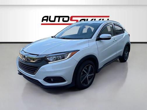 Platinum White Pearl 2021 Honda HR-V EX