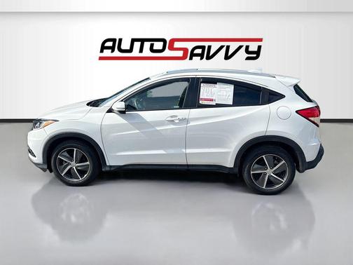 Platinum White Pearl 2021 Honda HR-V EX