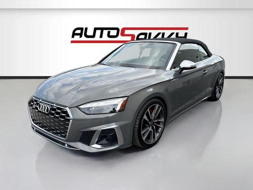 Chronos Gray Metallic/Black Roof 2024 Audi S5 3.0T Prestige