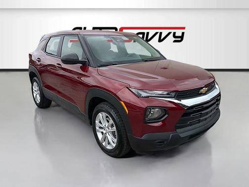 Crimson Metallic 2023 Chevrolet Trailblazer LS