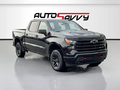 Black 2022 Chevrolet Silverado 1500 Custom Trail Boss