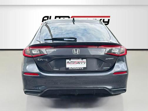 Charcoal 2025 Honda Civic Hybrid Sport