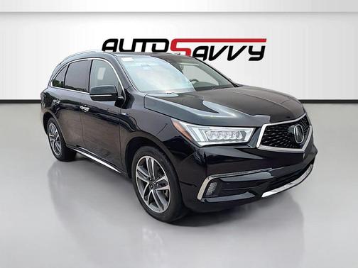 Majestic Black Pearl 2020 Acura MDX Sport Hybrid Advance Package