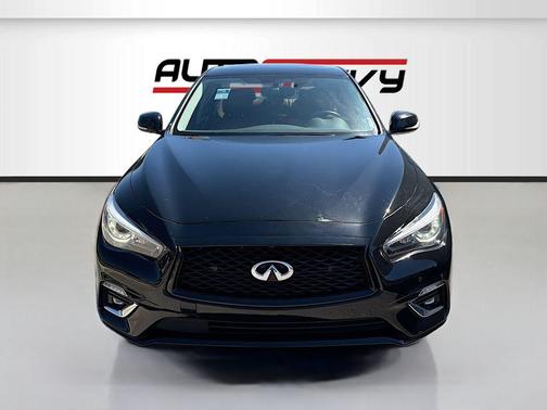 Black Obsidian 2024 INFINITI Q50 3.0t LUXE