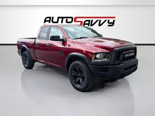 Delmonico Red Pearlcoat 2021 RAM 1500 Classic Warlock Quad Cab 4x4 6'4' Box