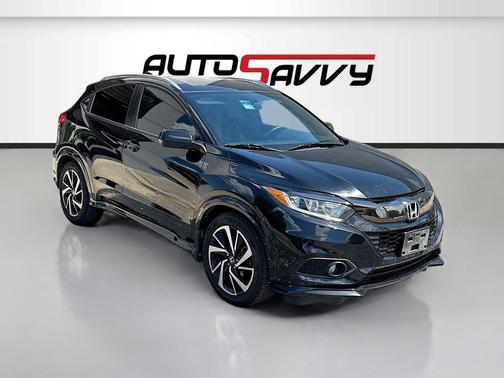 Crystal Black Pearl 2019 Honda HR-V Sport