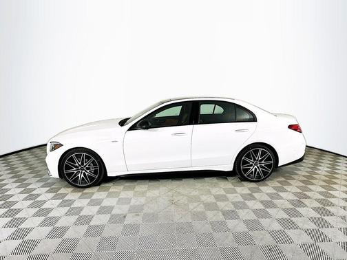 Polar White 2026 Mercedes-Benz AMG C 43 Base 4MATIC