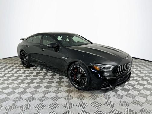 Obsidian Black Metallic 2021 Mercedes-Benz AMG GT 63 4-Door